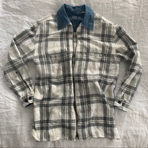 Vintage Flannel/Denim Shacket